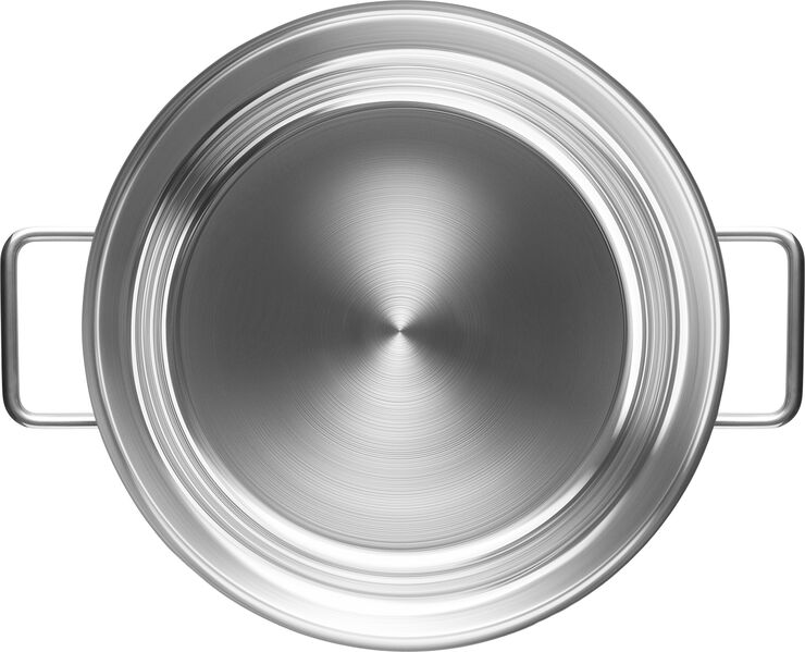 Stainless Steel Sautergryde 28 cm med 2 greb