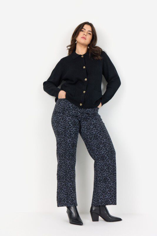 Curvy WA-NANINE 4 Cardigan Sort