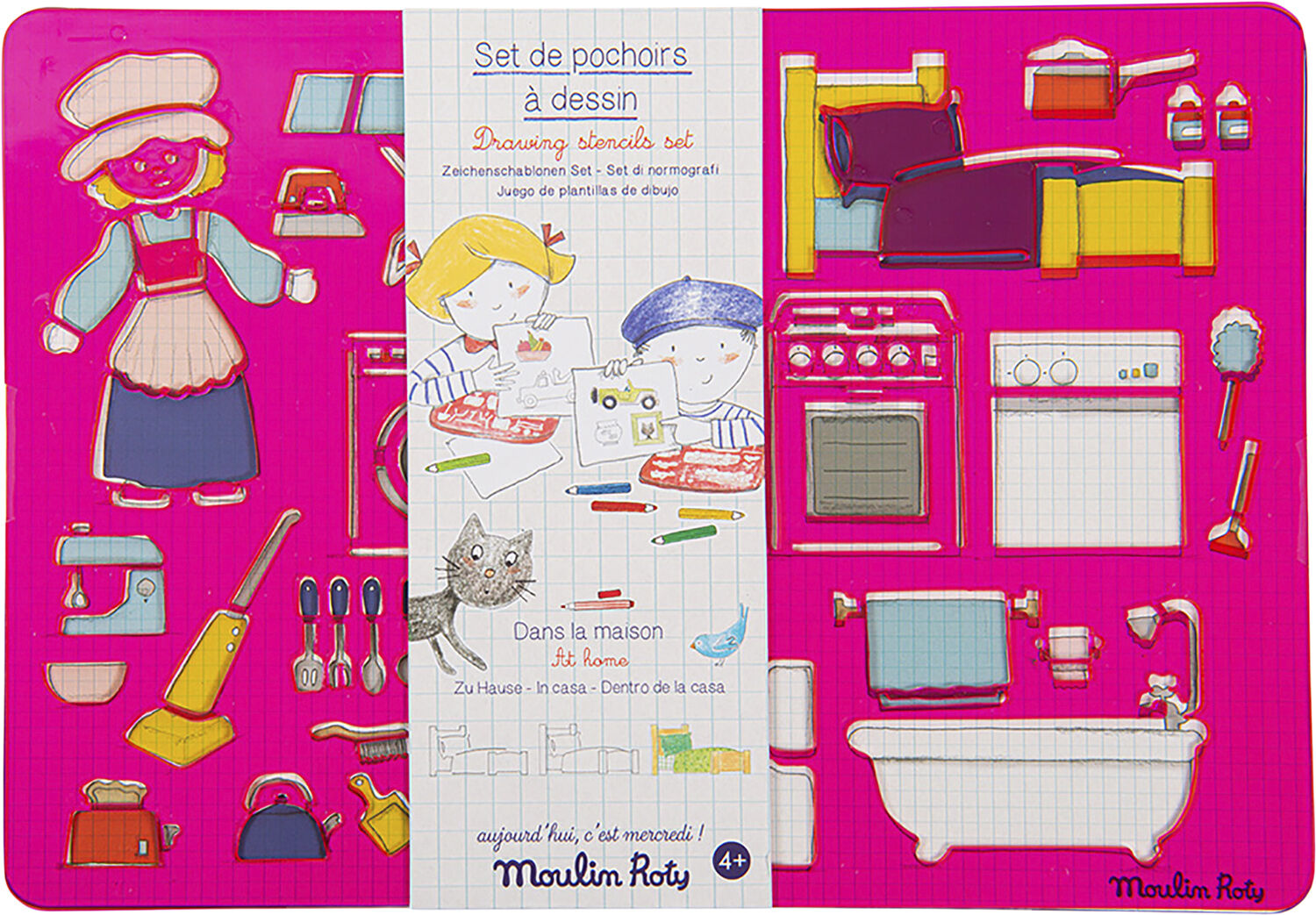 Moulin Roty - Stencil - I hjemmet