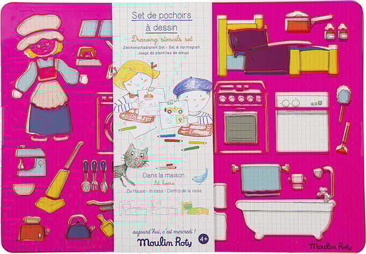 Moulin Roty - Stencil - I hjemmet