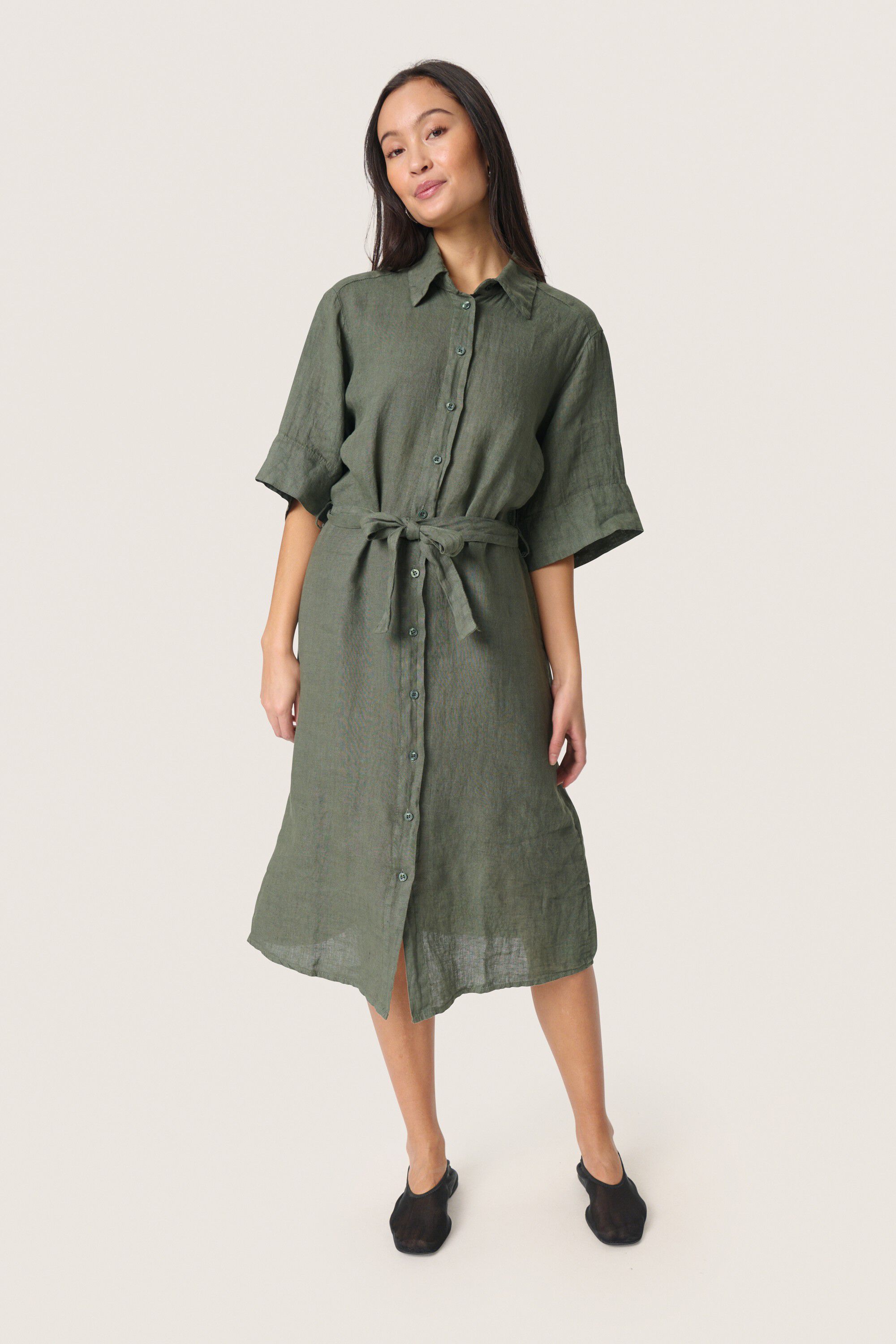 SLAuran Shirt Dress SS - 100% Linen