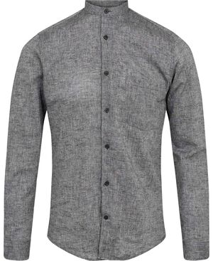 Linen/cotton shirt L/S