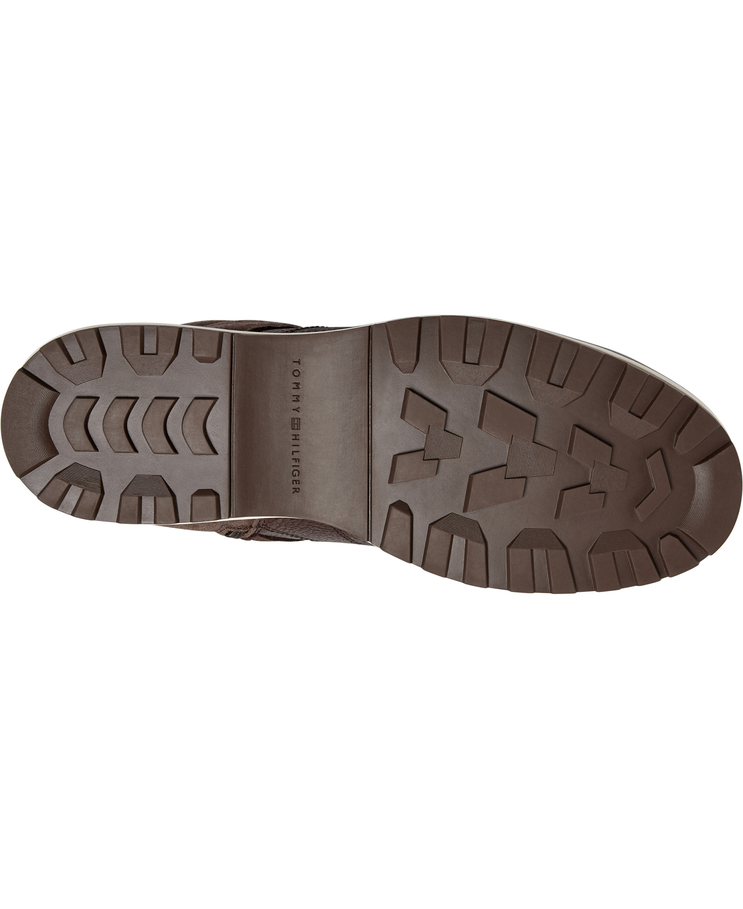 Leather Outdoor Cleat Mixed Texture Boots