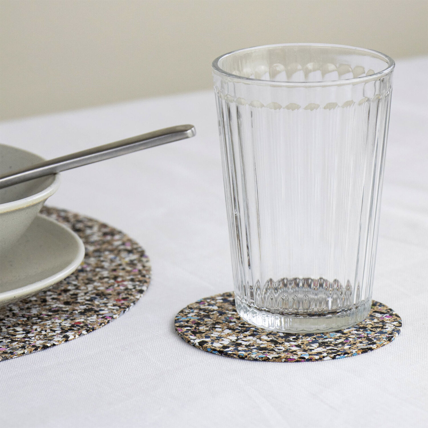 Beach Clean Rund Glasbrik S&aelig;t