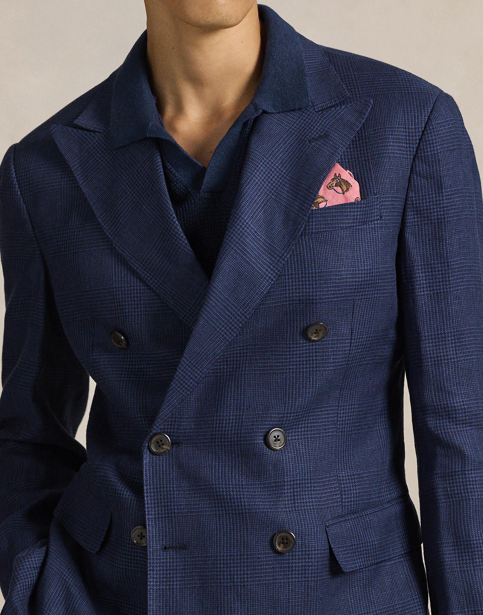 Polo Modern Fit Glen Plaid Suit Jacket