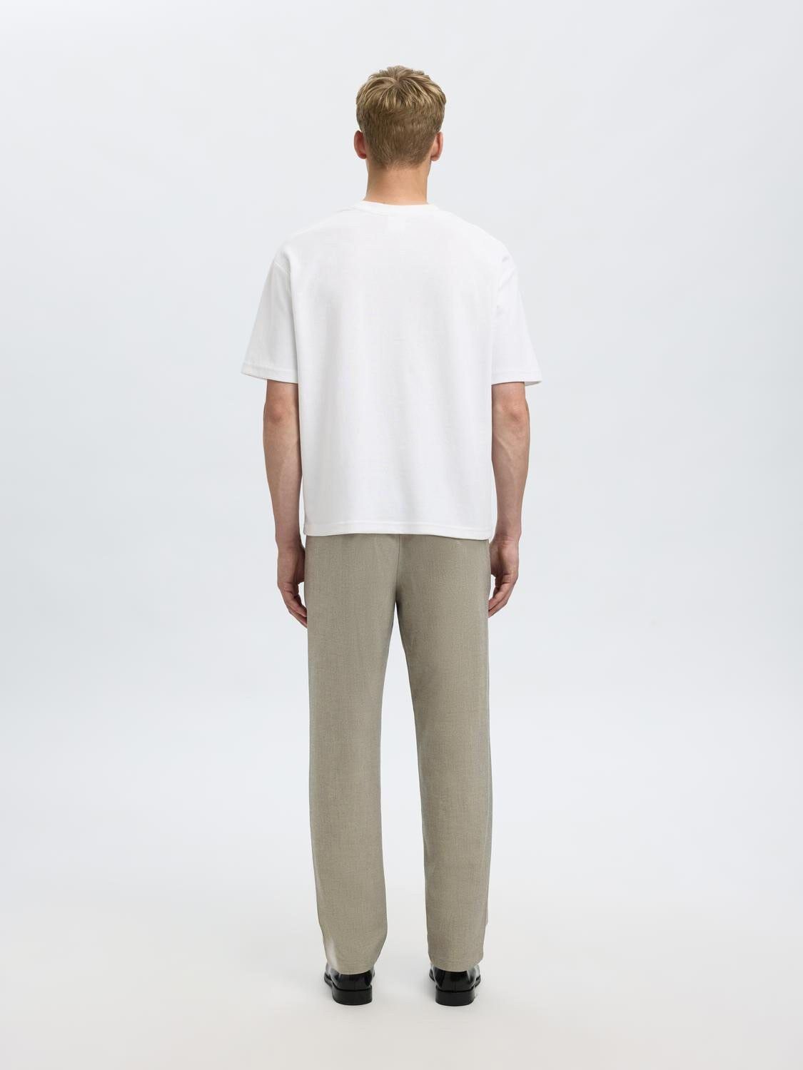 Slh196-Straight Robert String Pant Noos
