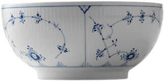 Musselmalet riflet 180 cl. sk&aring;l