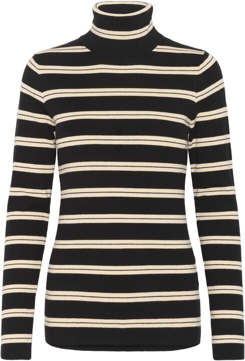 SLSpina Striped Rollneck