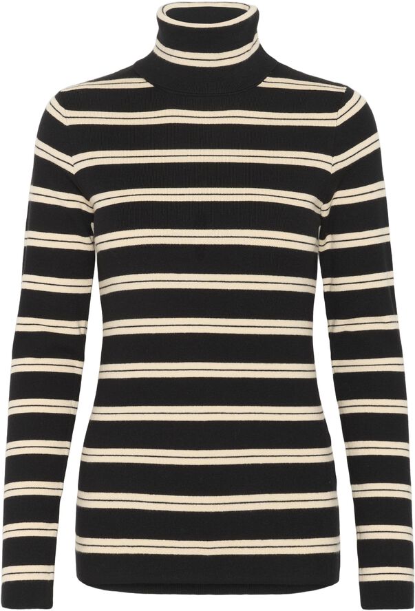 SLSpina Striped Rollneck