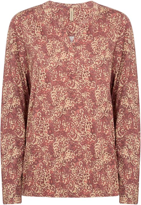 SC-FELICITY AOP 491 Bluse Rosa