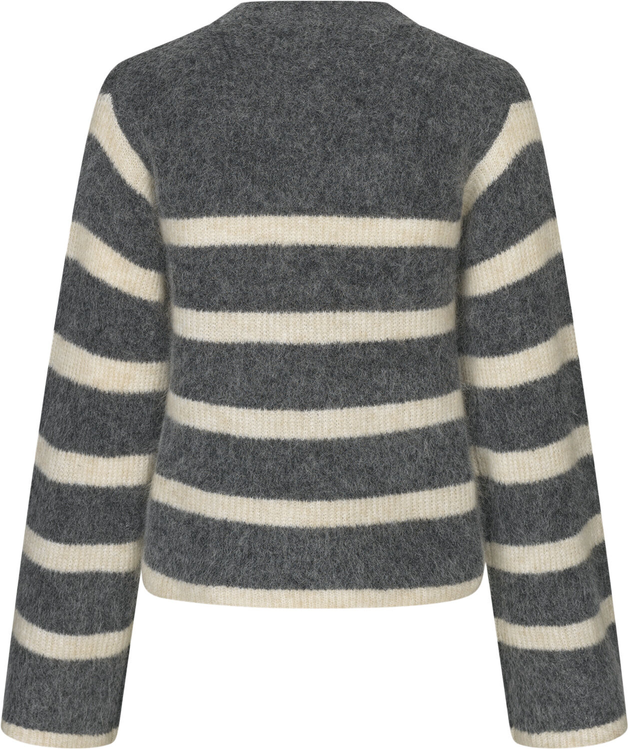 Ovalis Mohair Blend Knit Wide Sleeve Cardigan