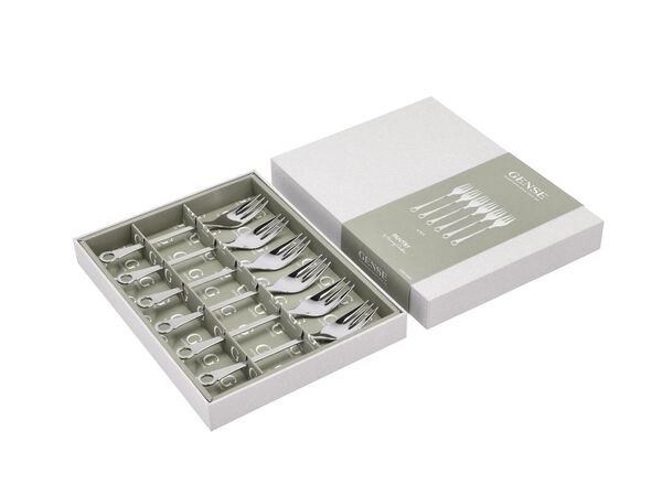 Kakegaffel Pantry 16 cm 6 stk. Matt/Blankt stål