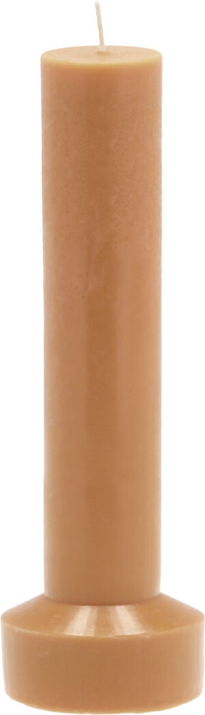 Kubbelys Styles D8 x 23 cm Amber Parafin/Stearin