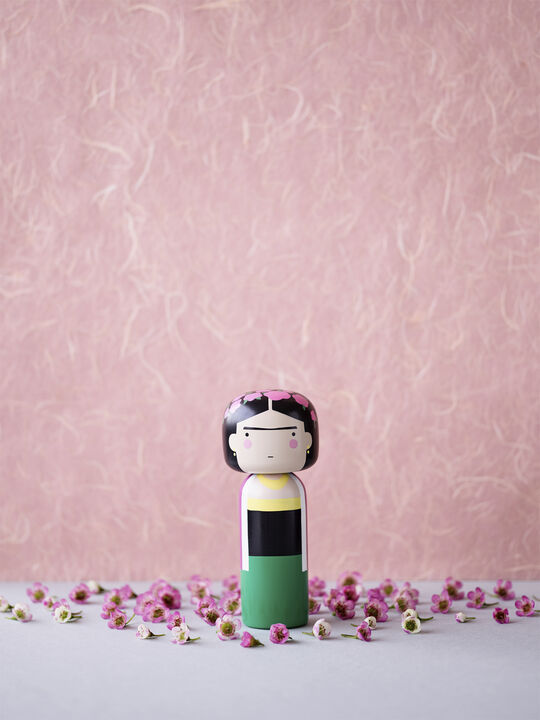 FRIDA håndmalet Kokeshi