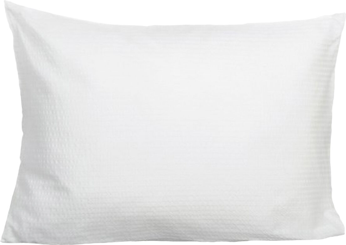 Pure v&aelig;vet Krepp pudebetr&aelig;k hvid