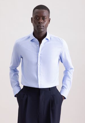 Business shirt Slim 1/1 Kent-Collar Structure