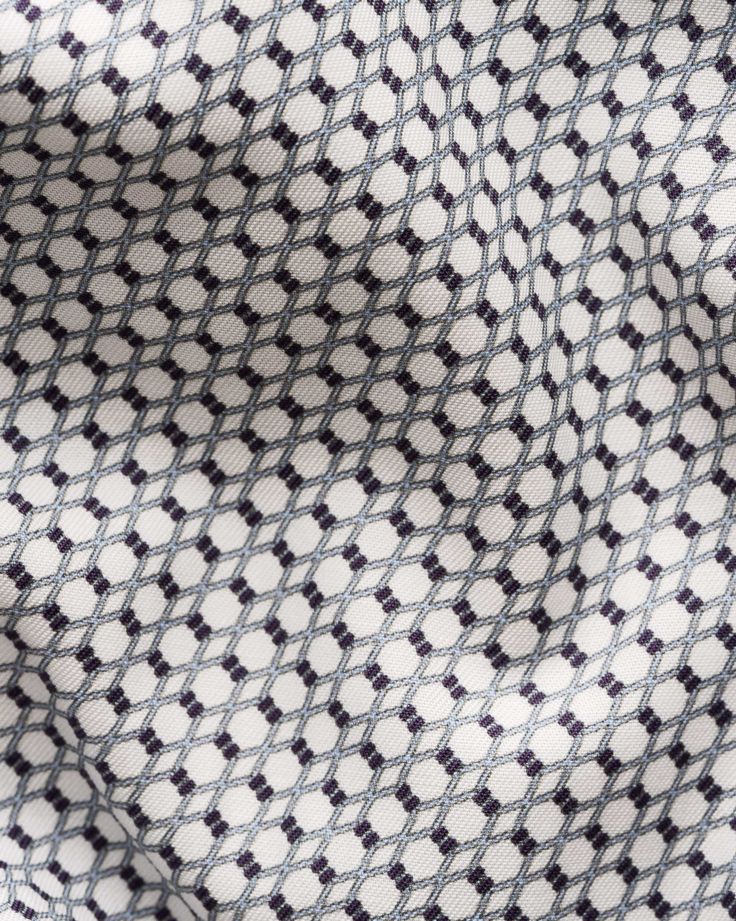 Contemporary Fit Geometric Twill Shirt