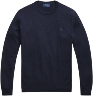 Slim Fit Washable Wool Crewneck Sweater