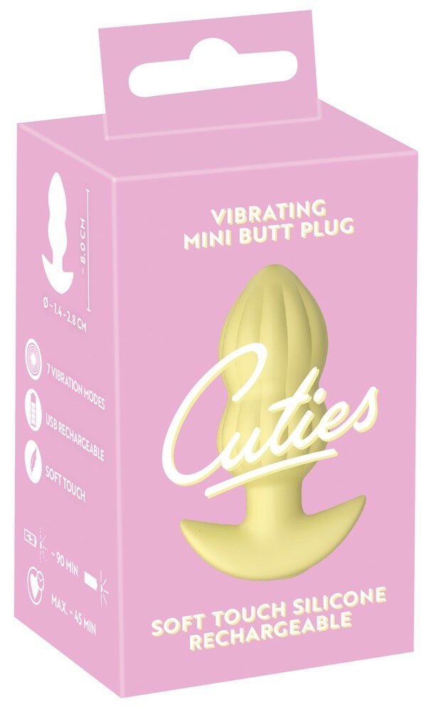 Vibrating Mini Butt Plug