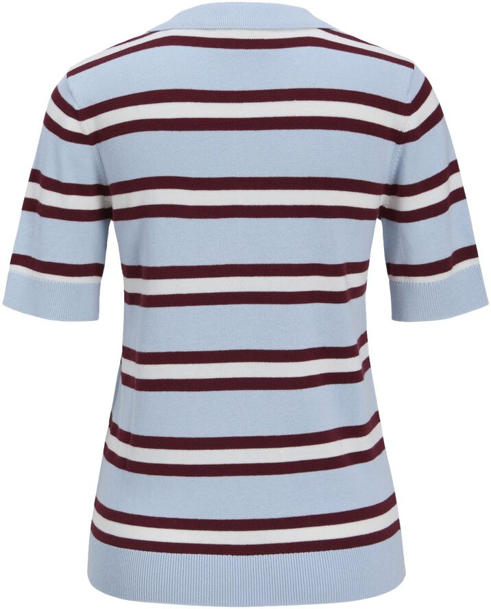 JXLILLIANA SS POLO NECK KNIT