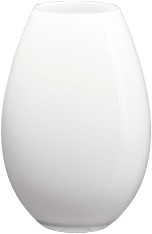 Cocoon vase hvid 20,5 cm.