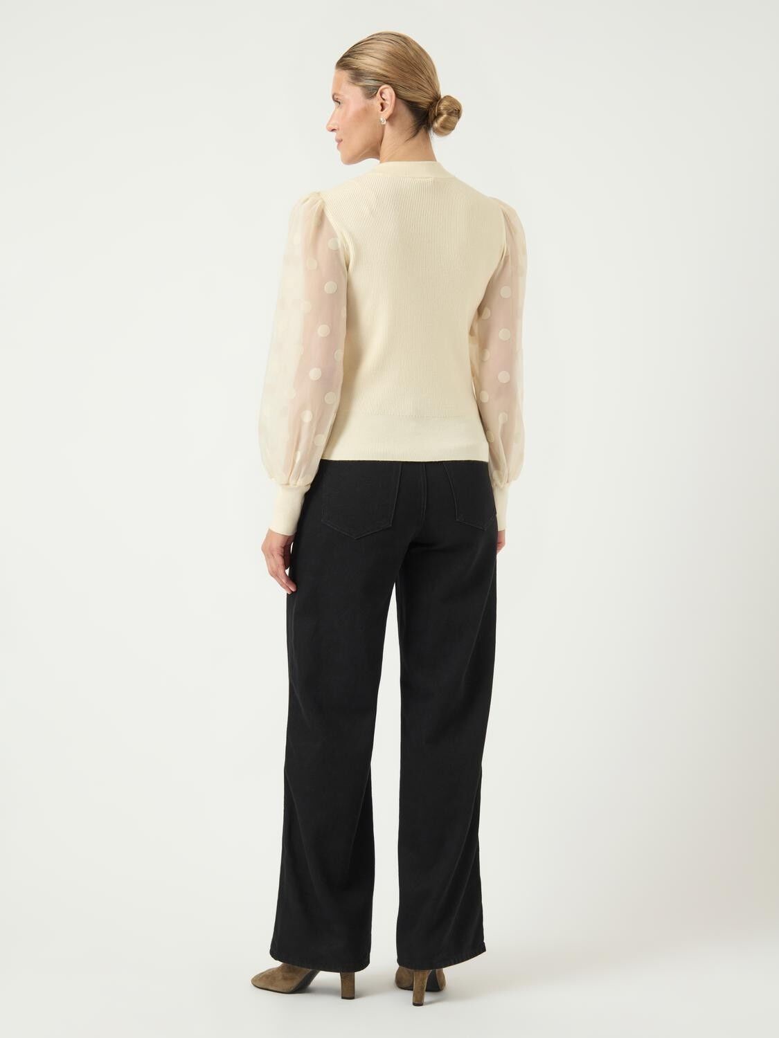 YASDOTME LS KNIT PULLOVER S. NOOS