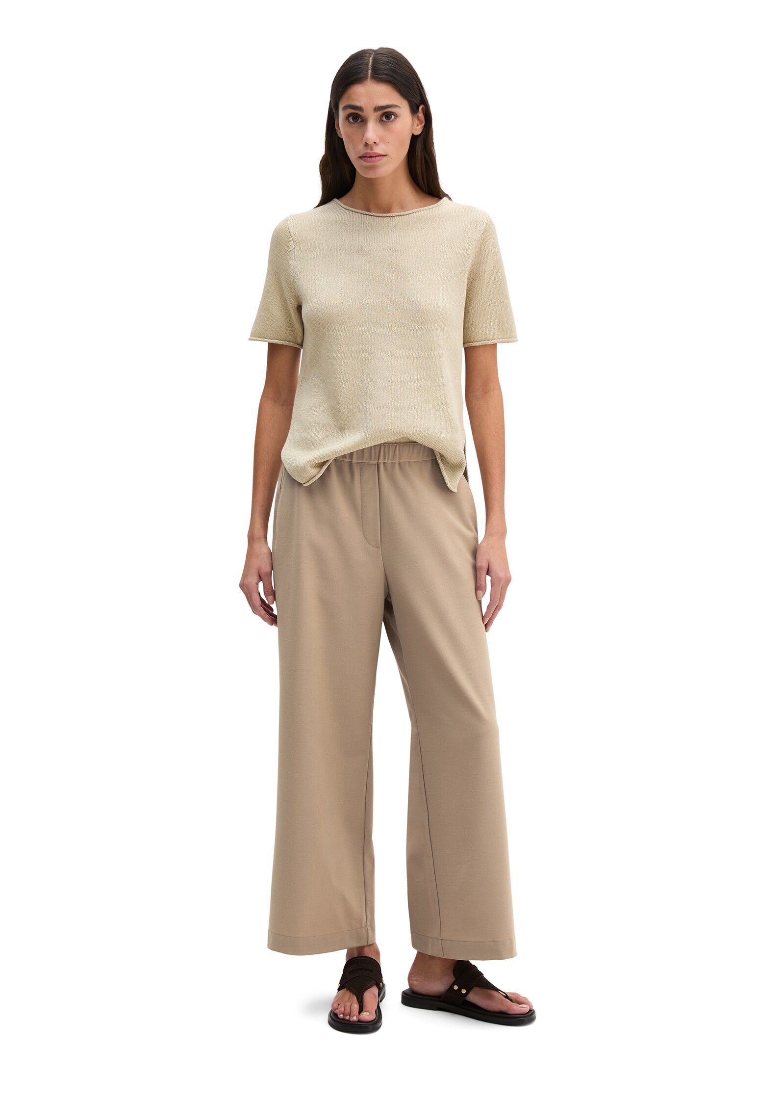 Pullover, shortsleeve, round-neck