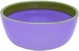 Play skål 13cm lilla-oliven