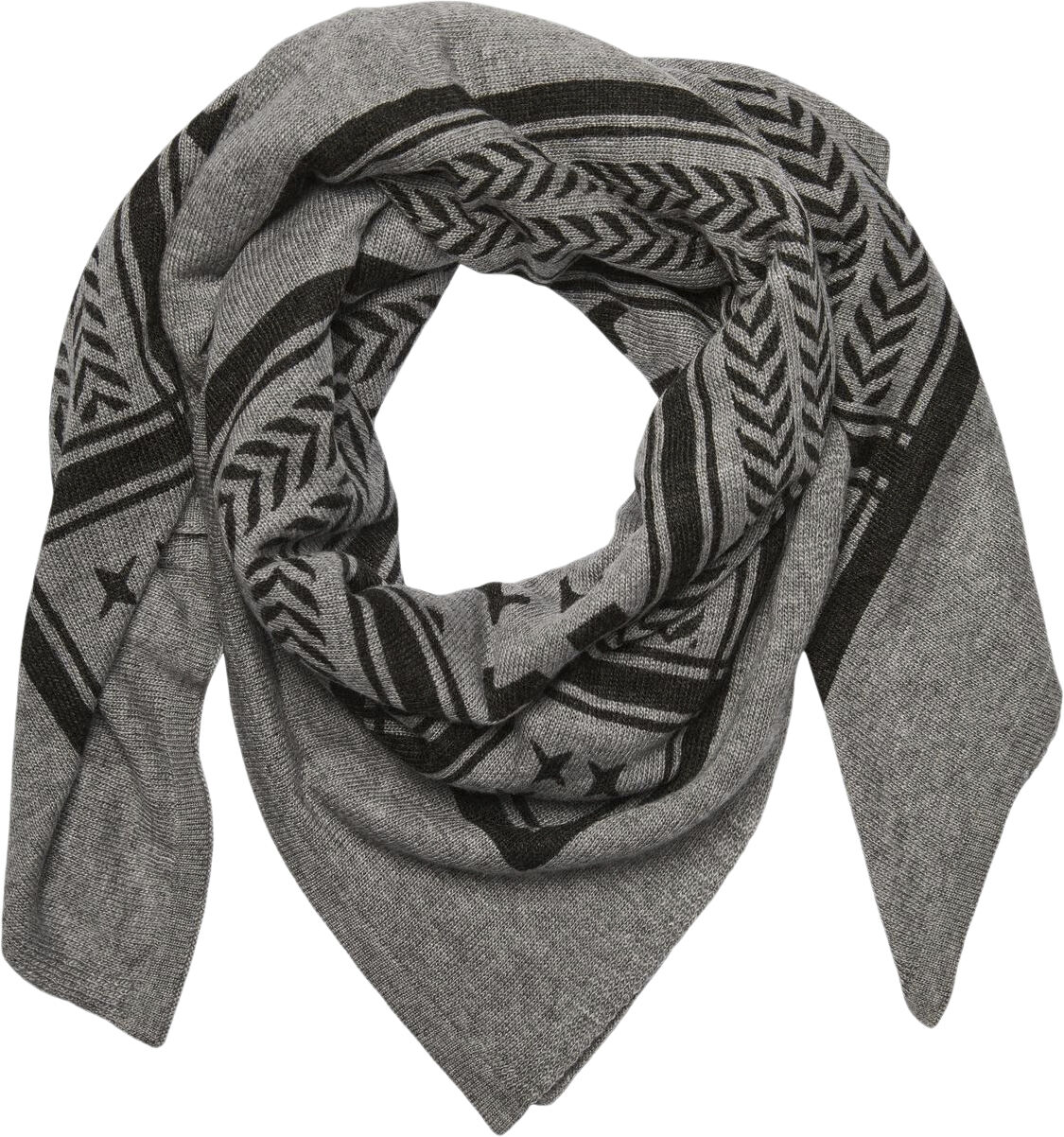PCNOVIS WOOL SQUARE SCARF