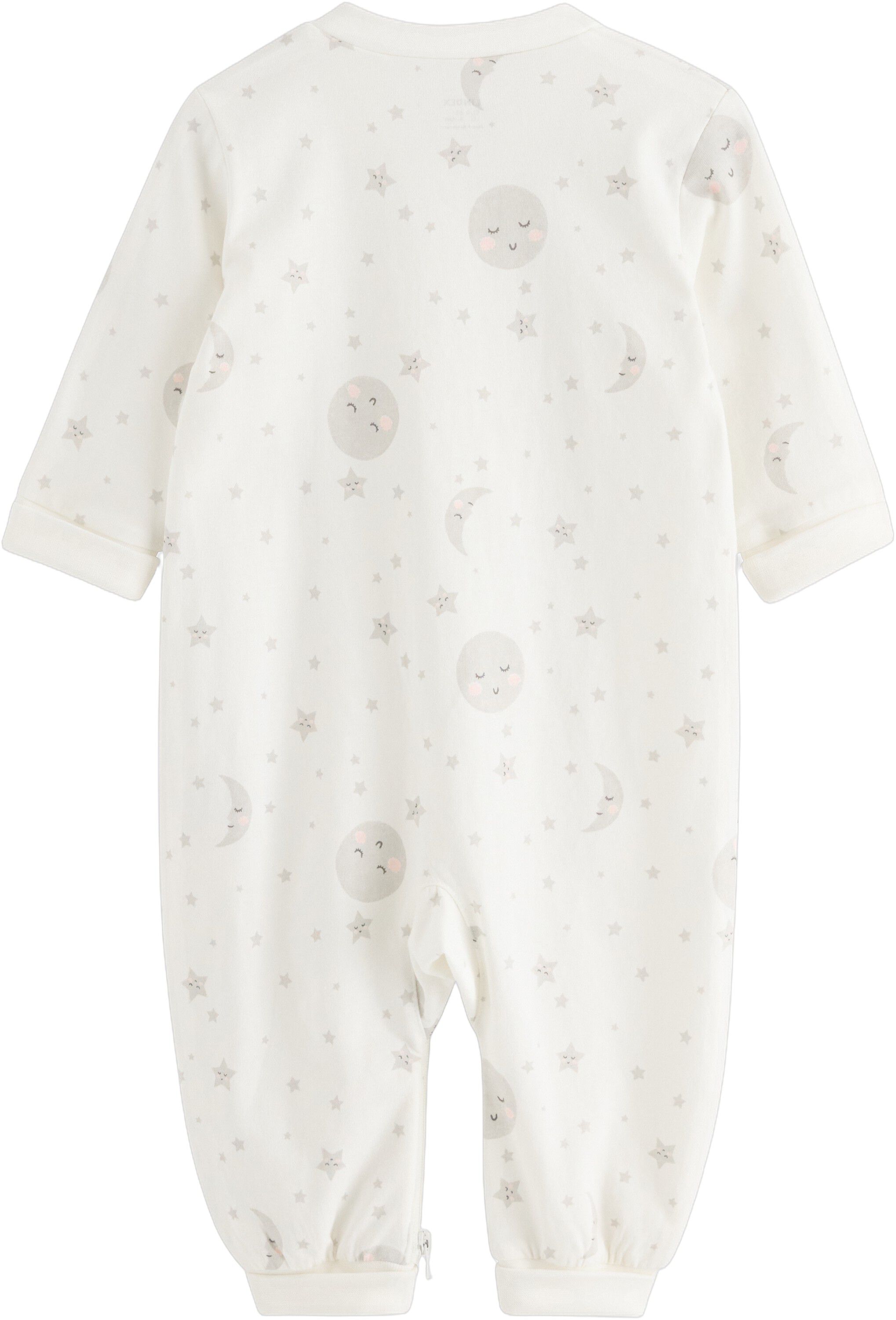 Myk pyjamas i bomull med lange arme