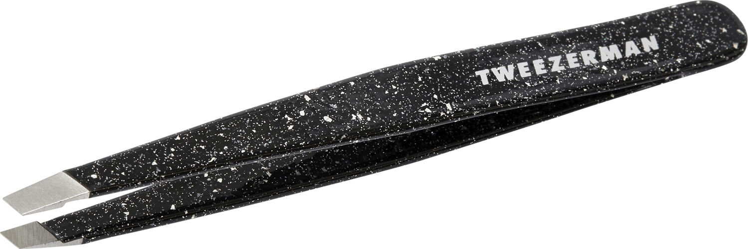 Slant Tweezer Sparkling Black Anniversary