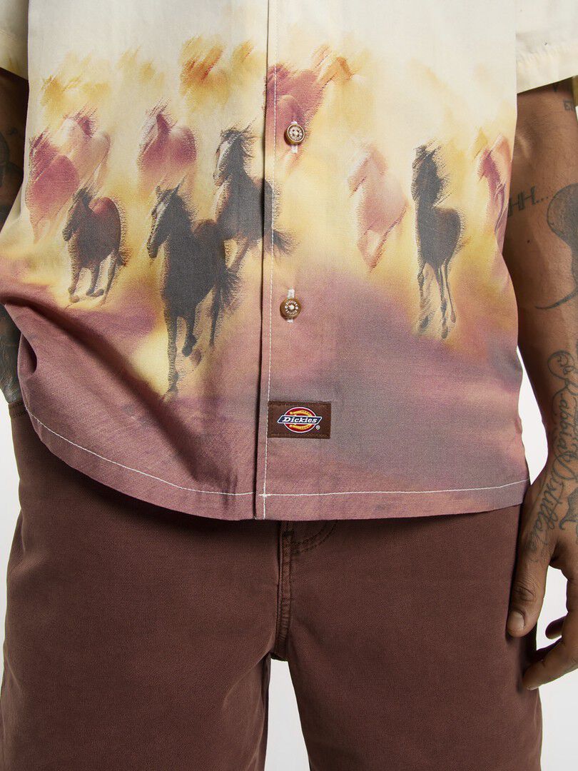 RUNNING WILD SHIRT SS OAK BUFF