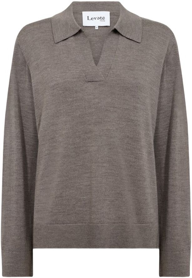 LR-ISMAILA 9 Pullover Lys brun