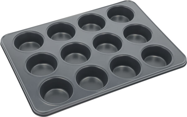 Muffinform til 12 stk. Latte Stål