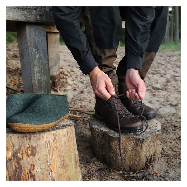 Glerups sko med gummisål