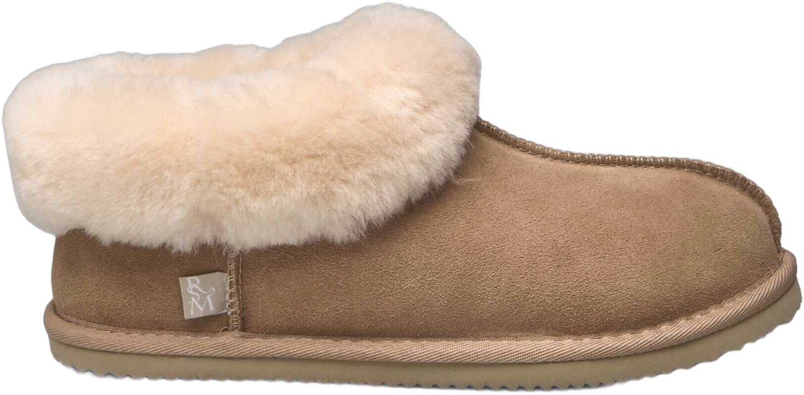 RHEvelyn Leather Closed Ankle Slipper