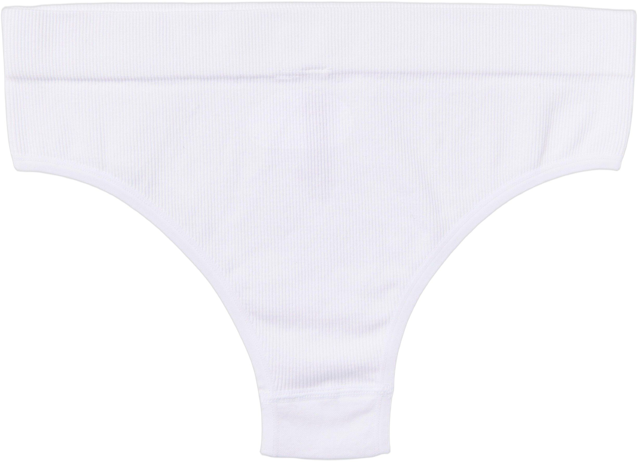 Ribbede truser uten s&oslash;mmer med h&oslash;y midje