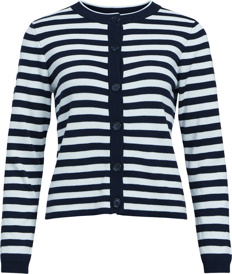 OBJESTER SLI L/S KNIT CARDIGAN NOOS