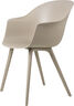 Bat Dining Chair - Un-Upholstered, Plastic base, Monochrome, Outdoor (