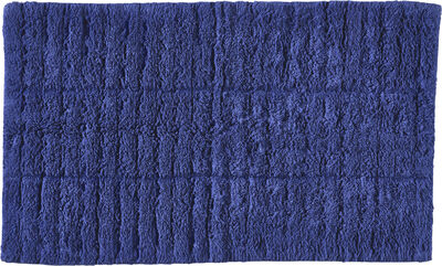 Badematte Tiles Indigo Blue