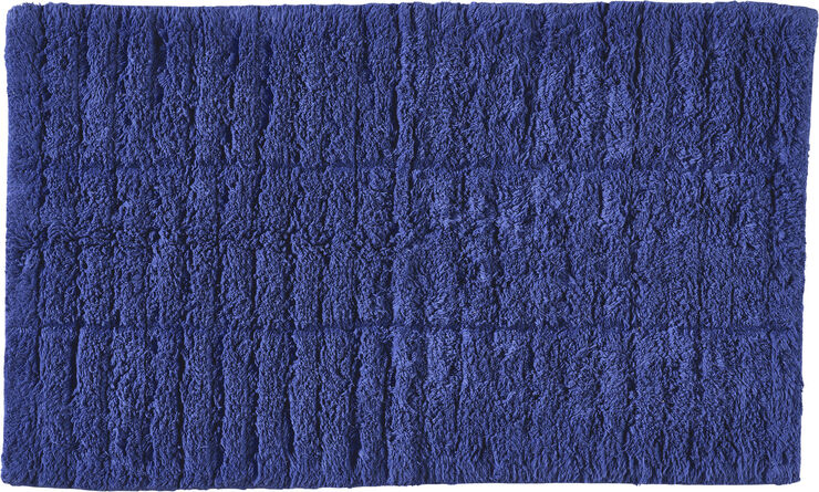 Badematte Tiles Indigo Blue