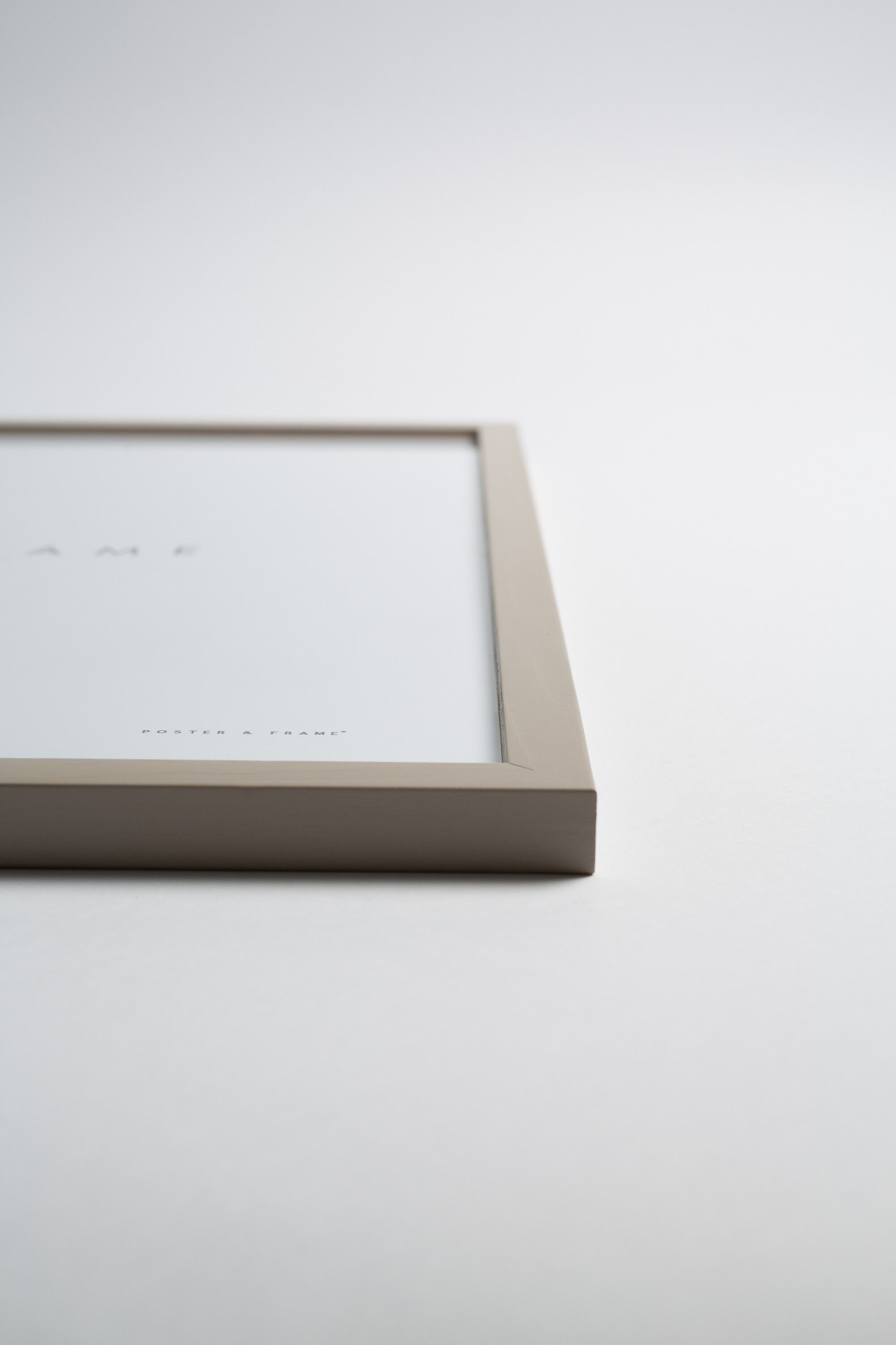 Poster&Frame - Cashemire grey wood 50x70cm