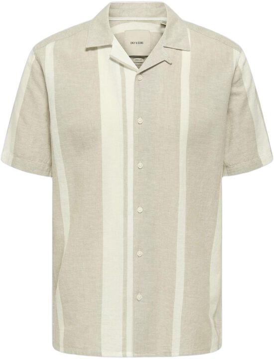 ONSCAIDEN LIFE STRIPE LINEN RESORT