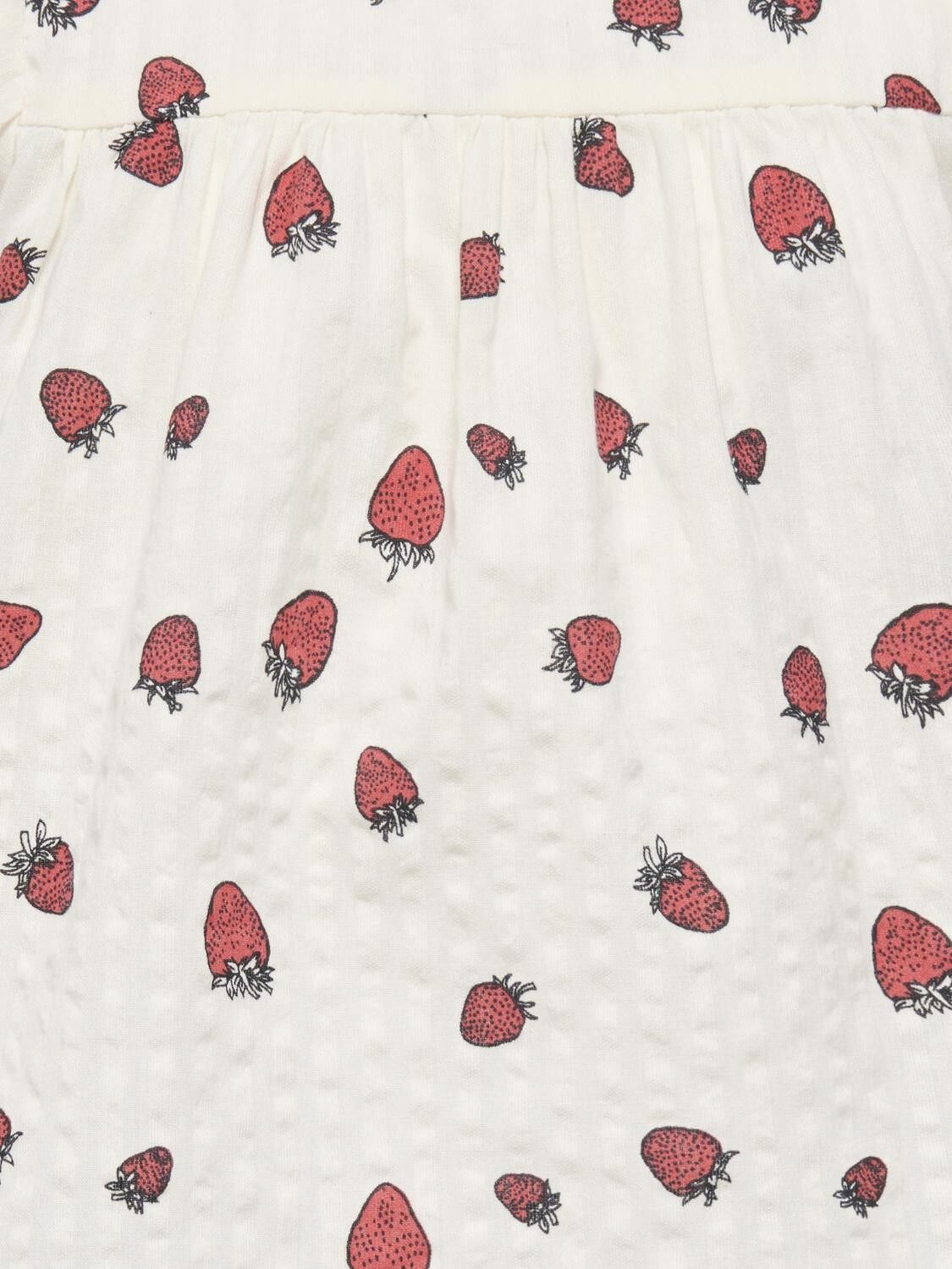 Kmgfina Cerise Ss Top Aop Wvn