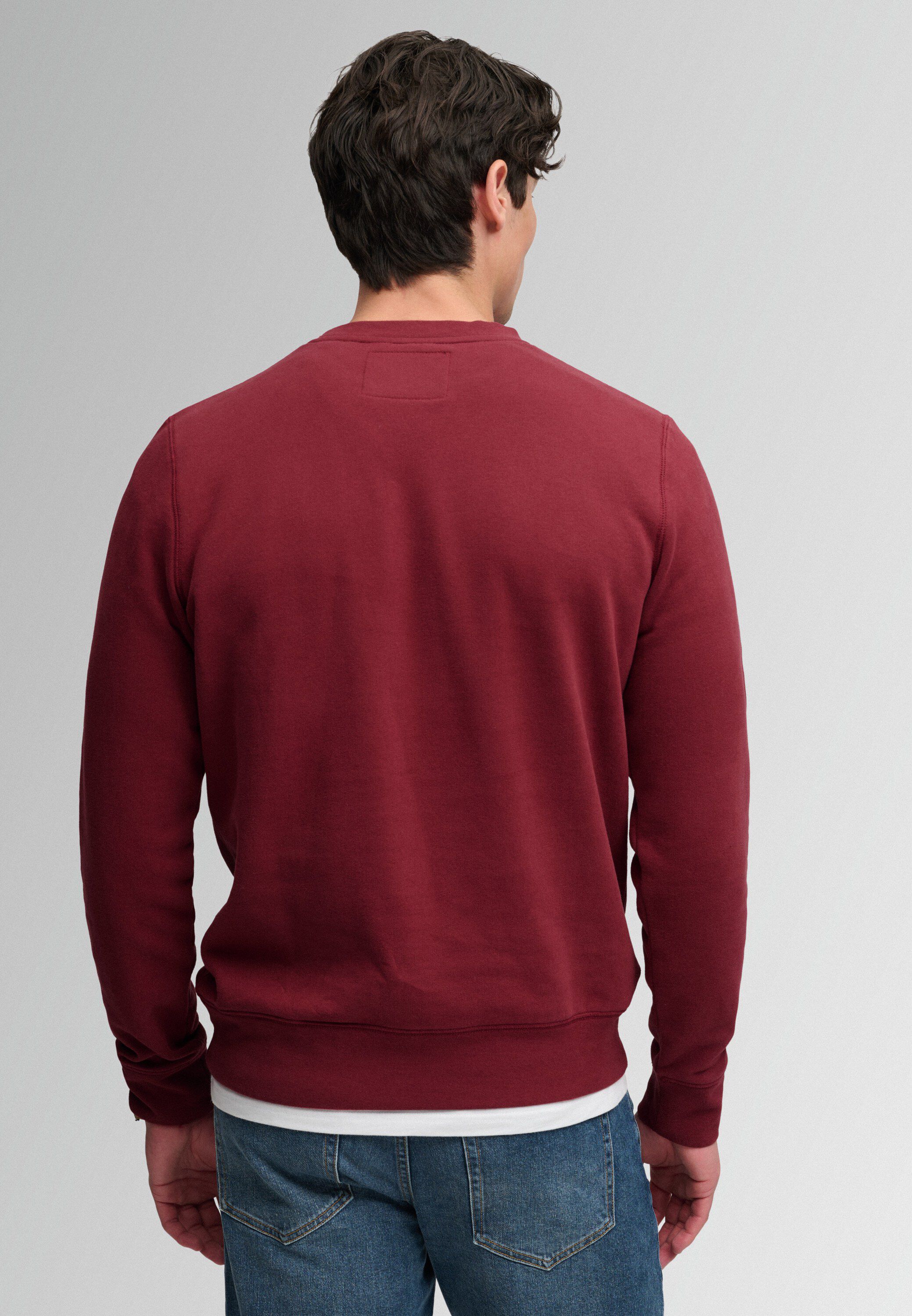 ATHLETIC APPLIQUE RELAXED CREW