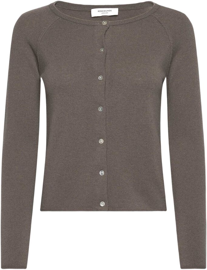 RWLaica Cashmere LS O-neck Raglan Cardigan