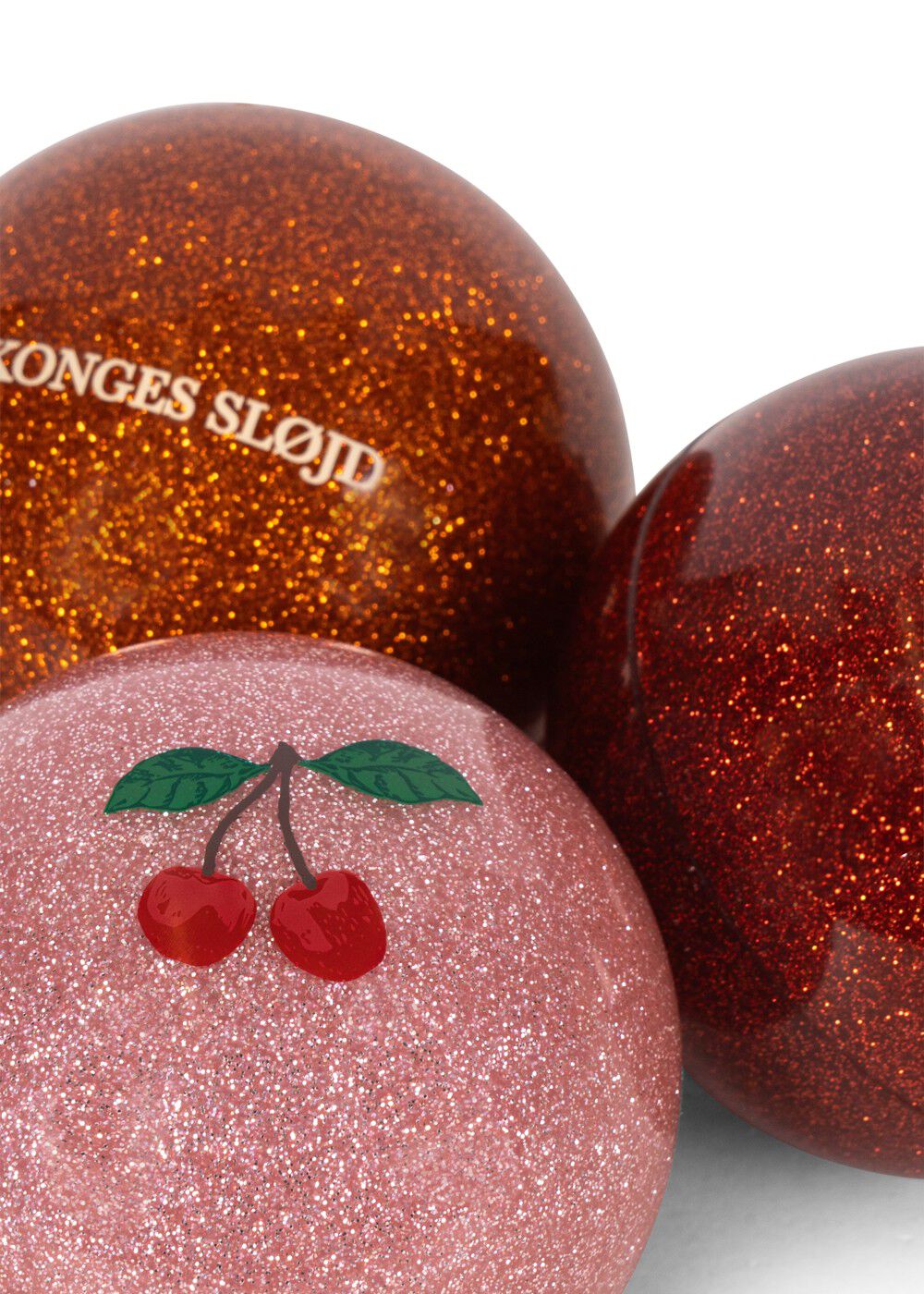 3 PACK SPARKLY BALLS