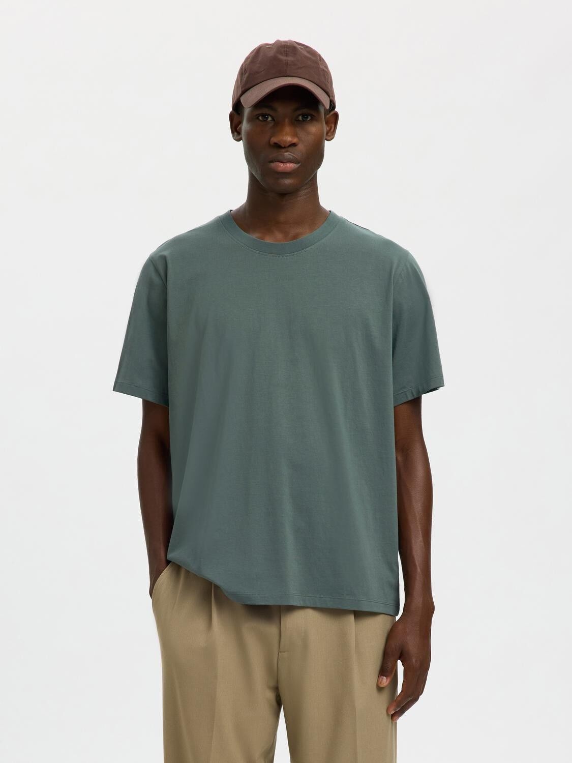 SLHASPEN SS O-NECK TEE NOOS