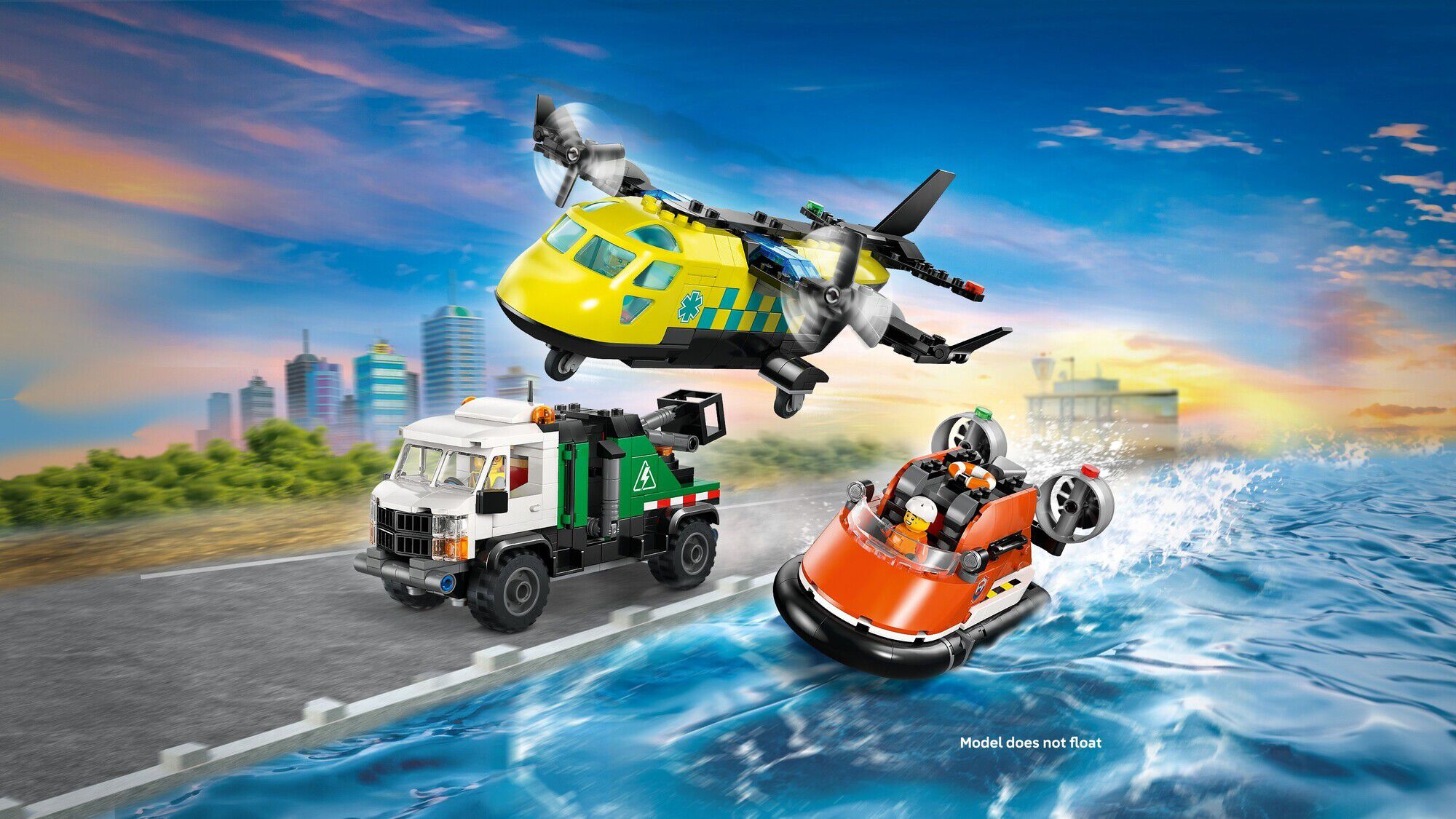 Remix &ndash; Fly, servicevogn og luftpudeb&aring;d 60505