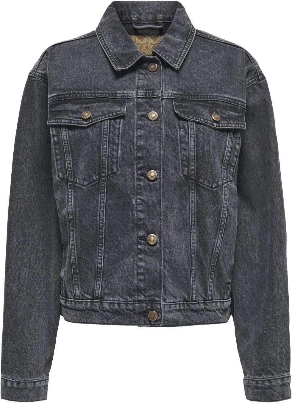 Onlharper Ls Boxy Dnm Jkt Sik